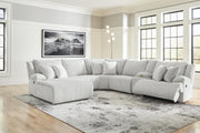 Ashley Furniture Top Tier reclining sectional with chaise, featuring plush cushions and modern design for comfortable seating.