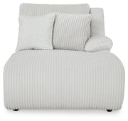 Ashley Furniture Top Tier Sectional Chofa with plush cushions and modern design, shown from a front head-on view.