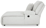 Ashley Furniture Top Tier sectional chofa with plush fabric, side view highlighting the modern design and comfortable seating.