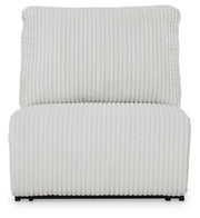 Ashley Furniture Top Tier Sectional Chofa with plush cushions and modern design, shown from a head-on angle.