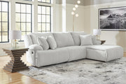 Ashley Furniture Top Tier sectional sofa chofa with chaise, featuring plush cushions and modern design for comfortable seating.