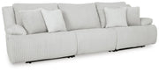 Ashley Furniture Top Tier sectional sofa with plush cushions and modern design, shown from an angled view in a living room setting.