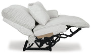 Ashley Furniture Top Tier reclining sectional with chaise, showing the open side with plush cushions and modern design.