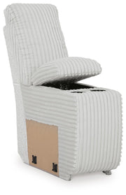 Ashley Furniture Top Tier reclining sectional with chaise, angled view showing plush cushions and reclining features.