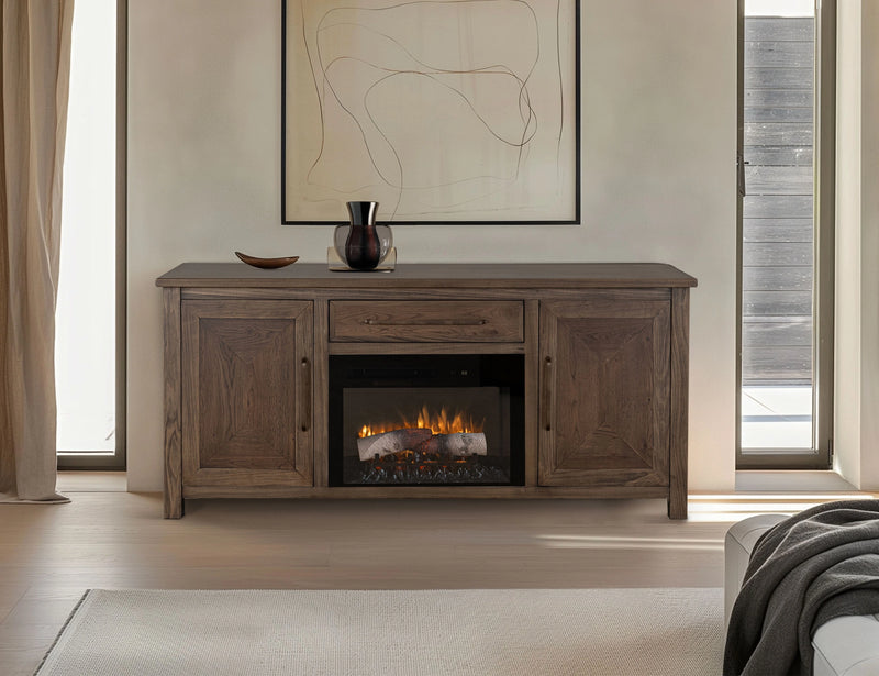 Novus Lodge 70" Electric Fireplace