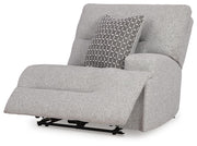 Ashley Furniture Acklen Place sectional sofa shown from an angled open view, highlighting plush cushions and modern design.