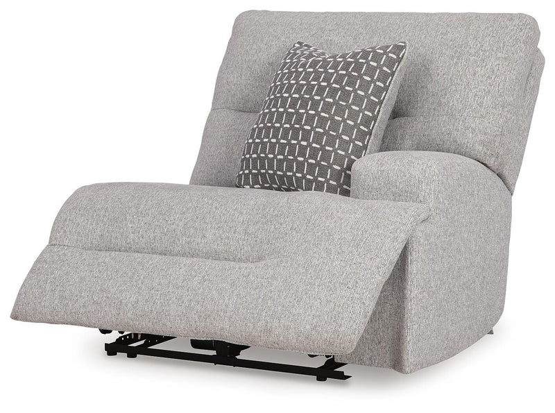 Ashley Furniture Acklen Place sectional sofa shown from an angled open view, highlighting plush cushions and modern design.