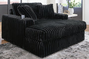Ashley Furniture Midnight-Madness oversized chaise lounge chair with plush upholstery and modern design.