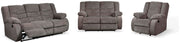 Ashley Furniture Tulen living room set featuring a sofa and loveseat with plush cushions and modern design in a cozy living space.