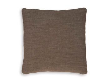Set of four Brockbert pillows by Ashley Furniture featuring soft fabric and modern design, perfect for home decor or comfort.