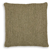 Set of four Ashley Furniture Macsen pillows featuring soft, decorative pillow designs with textured fabric and neutral tones.