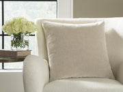 Set of four Ashley Furniture Jaxkins pillows with decorative patterns and soft fabric, perfect for enhancing bedroom or living room decor.