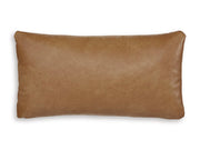 Set of four Ashley Furniture Danvale pillows with soft fabric covers, designed for comfortable decorative support.