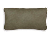 Set of four Ashley Furniture Danvale pillows with soft fabric covers, displayed on a cozy sofa.