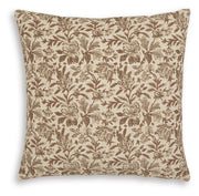 Set of four Ashley Furniture Altmontner pillows with textured fabric and neutral tones, perfect for sofa or bed decor.