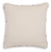 Set of four Ashley Furniture Wimings pillows with soft fabric covers and decorative stitching, ideal for living room or bedroom decor.