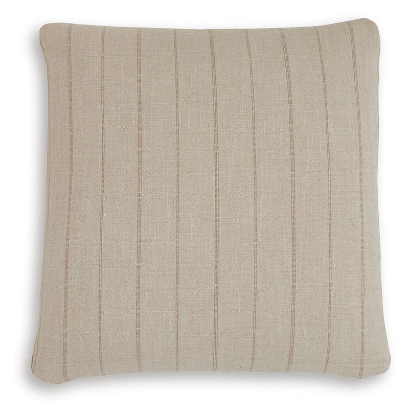 Set of four Ashley Furniture Valwick pillows featuring soft fabric and decorative patterns, perfect for living room or bedroom decor.