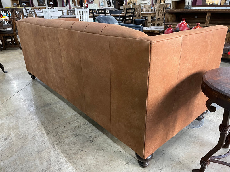 Leather Tufted Sofa Model 7771L10 by Mayo Furniture