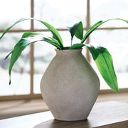 Ashley Furniture Hannela Vase, decorative ceramic vase with textured surface and neutral finish, suitable for modern home decor.