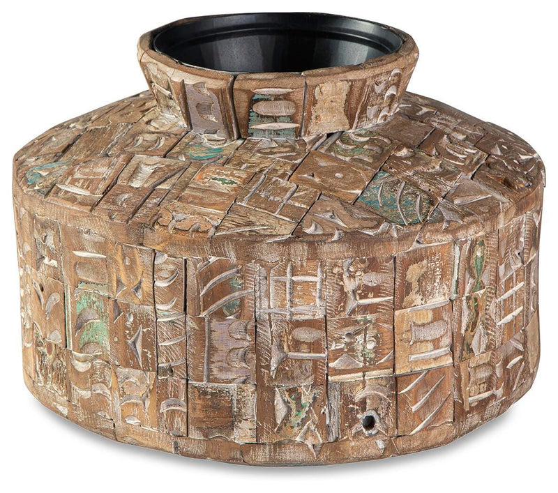 Ashley Furniture Meltland Vase, stylish ceramic vase with a sleek design, perfect for modern home decor.
