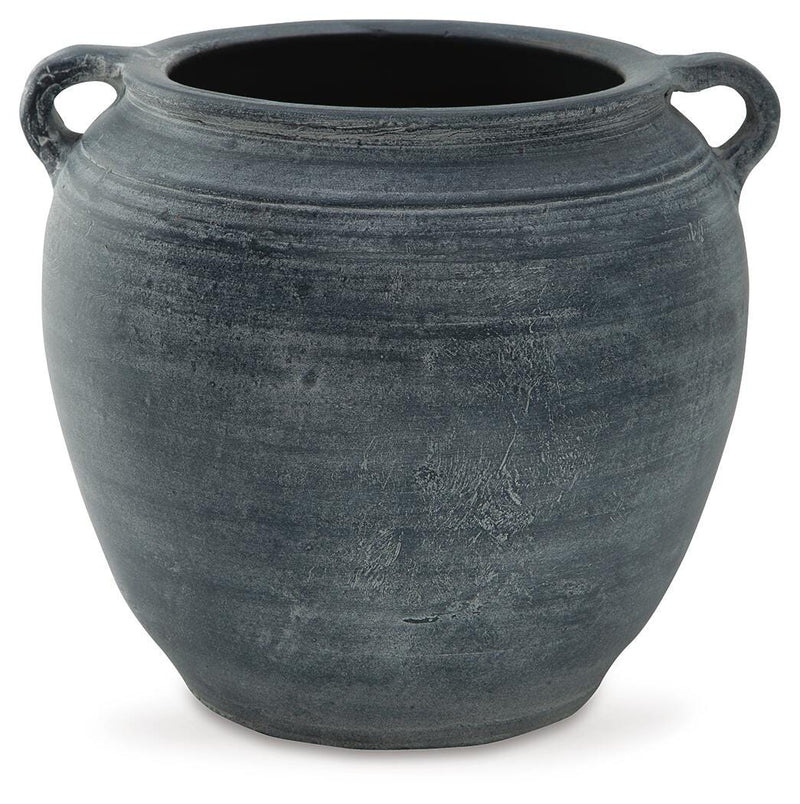 Ashley Furniture Meadie Vase, decorative ceramic vase with a sleek design, ideal for accentuating home décor.