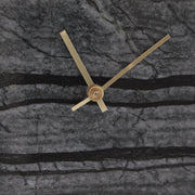 Set of two Janmour table clocks by Ashley Furniture, stylish table top accessories with modern metallic finishes.