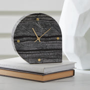 Set of two Ashley Furniture Janmour tabletop clocks, stylish table top accessories with modern design and easy-to-read dials.