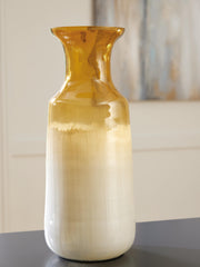 Ashley Furniture Wynburg Vase, decorative ceramic vase with a textured finish, displayed on a neutral background.