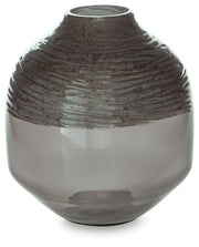 Harpwick Vase by Ashley Furniture, decorative ceramic vase with a glossy finish and intricate pattern, ideal for home decor.