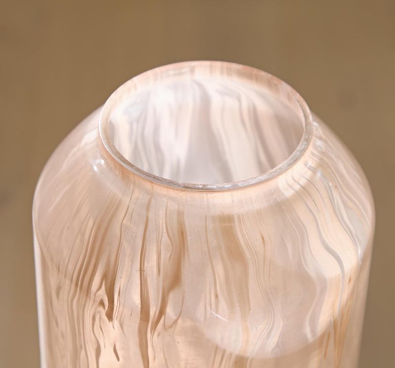 Ashley Furniture Dushby Vase showing textured ceramic surface with a modern design, perfect for home decor.