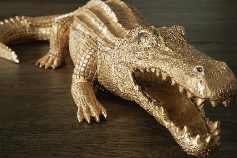 Detailed image of the Lauretman sculpture by Ashley Furniture, showcasing its artistic design and intricate craftsmanship.