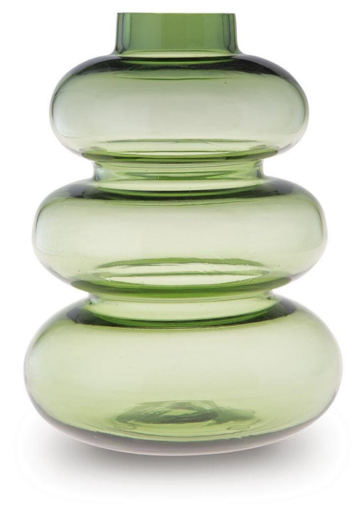 Ashley Furniture Renethorne vase featuring a classic ceramic design with a smooth, glazed finish and a wide opening for floral arrangements.