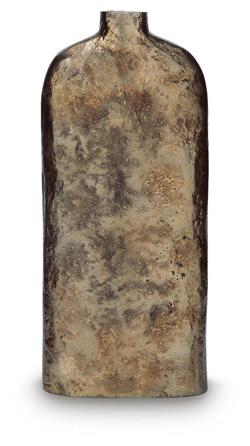 Ashley Furniture Wallmond Vase, decorative ceramic vase with a modern design, suitable for display on shelves or tabletops.