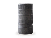Ashley Furniture Beninworth Vase featuring a sleek, modern design with a glossy finish and decorative patterns.