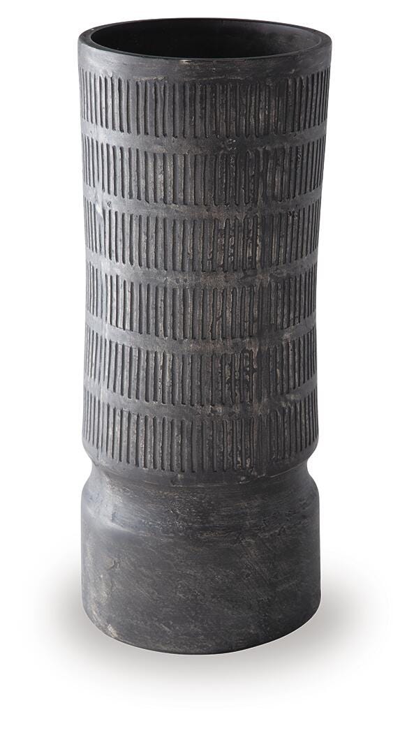 Beninworth Vase by Ashley Furniture featuring a stylish ceramic design with intricate patterns and a polished finish.