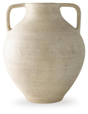 Elegant Ashley Furniture Justy Vase with a sleek, modern design, perfect for home décor displays.