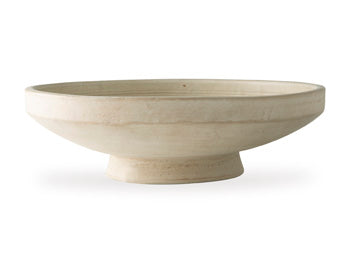 Ashley Furniture Justy Bowl, stylish ceramic bowl with a modern design, perfect for serving or decorative use.
