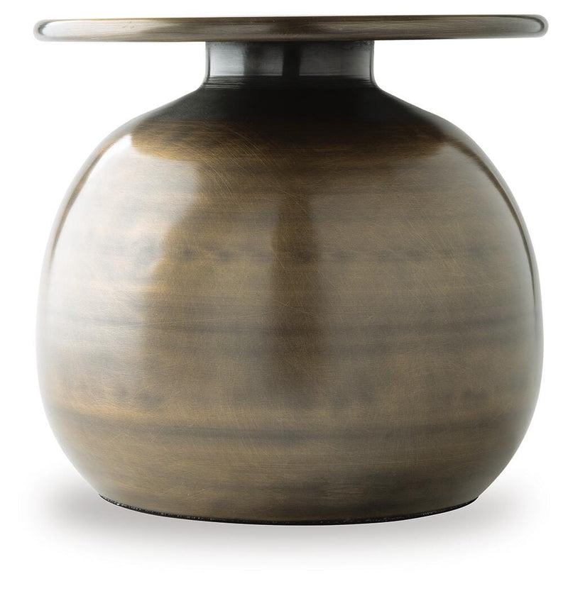 Ashley Furniture Fedorleigh Vase with a sleek, modern design and smooth finish, ideal for decorative floral arrangements.