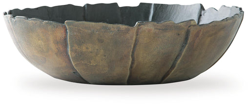 Ashley Furniture Aidman Bowl, stylish round decorative bowl with a smooth finish, perfect for enhancing home decor.