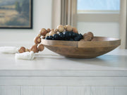 Ashley Furniture Clayburg Bowl featuring a textured ceramic design, perfect for decor or serving.