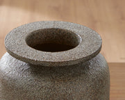 Ashley Furniture Jedwick vase, elegant ceramic vase with intricate design, suitable for decorative display or floral arrangements.