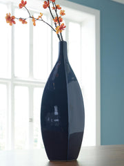 Ashley Furniture Abtinson Vase, stylish ceramic flower vase with a sleek design, perfect for decorative displays.