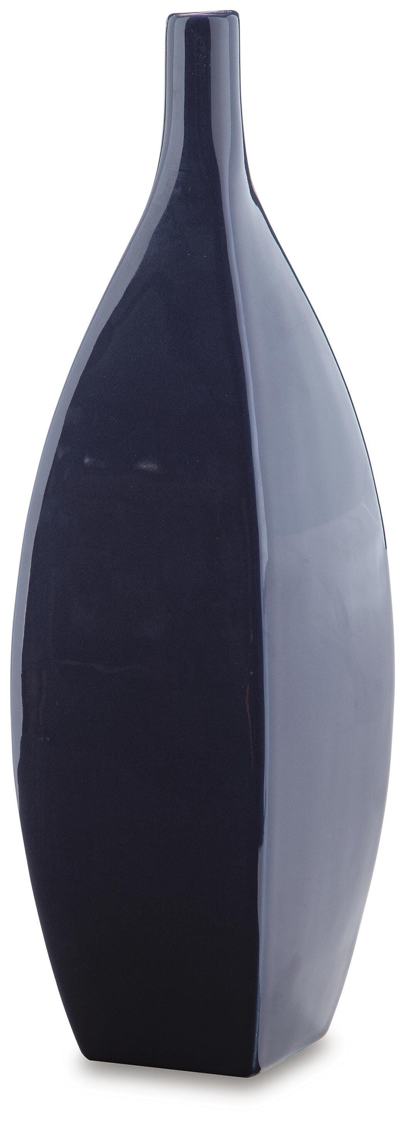 Ashley Furniture Abtinson Vase, decorative ceramic vase with a sleek design, featuring a glossy finish in neutral tones.