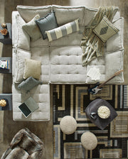Ashley Furniture Bales accent chair with a stylish design, shown from a top view, featuring comfortable upholstery and modern accents.