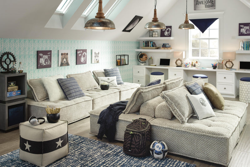 Ashley Furniture Bales accent chair with plush fabric and modern design, featuring a cozy seating area and stylish wood legs.