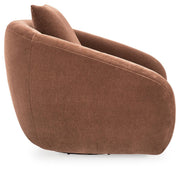 Ashley Furniture Yahya swivel accent chair with a cozy cushioned seat and stylish modern design.