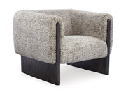 Ashley Furniture Olethea Accent Chair with plush fabric and stylish design, shown from an angled view.