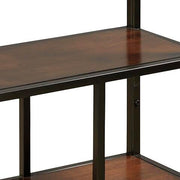 Ashley Furniture Frankwell Bookcase with multiple shelves and a classic wood finish, perfect for home or office storage.