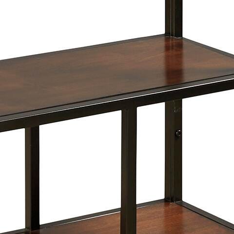 Ashley Furniture Frankwell Bookcase with multiple shelves and a classic wood finish, perfect for home or office storage.