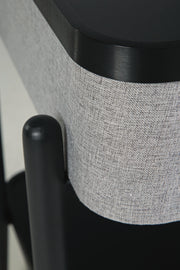 Ashley Furniture Jorvalee accent table with integrated speaker, featuring a sleek finish and modern design for stylish home decor.
